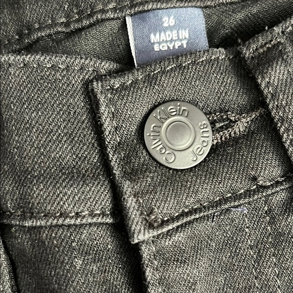 Calvin Klein Jeans Black Denim - Picture 6 of 11